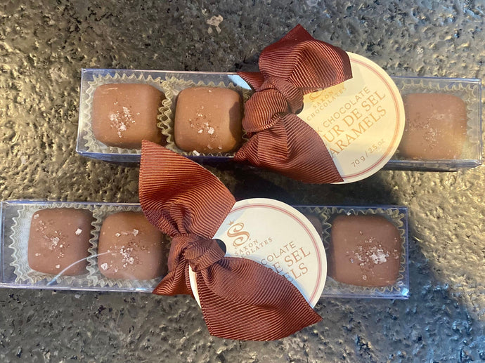 Saxon Milk Chocolate Salted Caramels