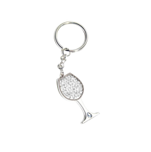 Load image into Gallery viewer, Key Chain - Wine Glass
