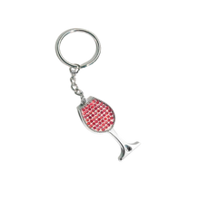 Load image into Gallery viewer, Key Chain - Wine Glass
